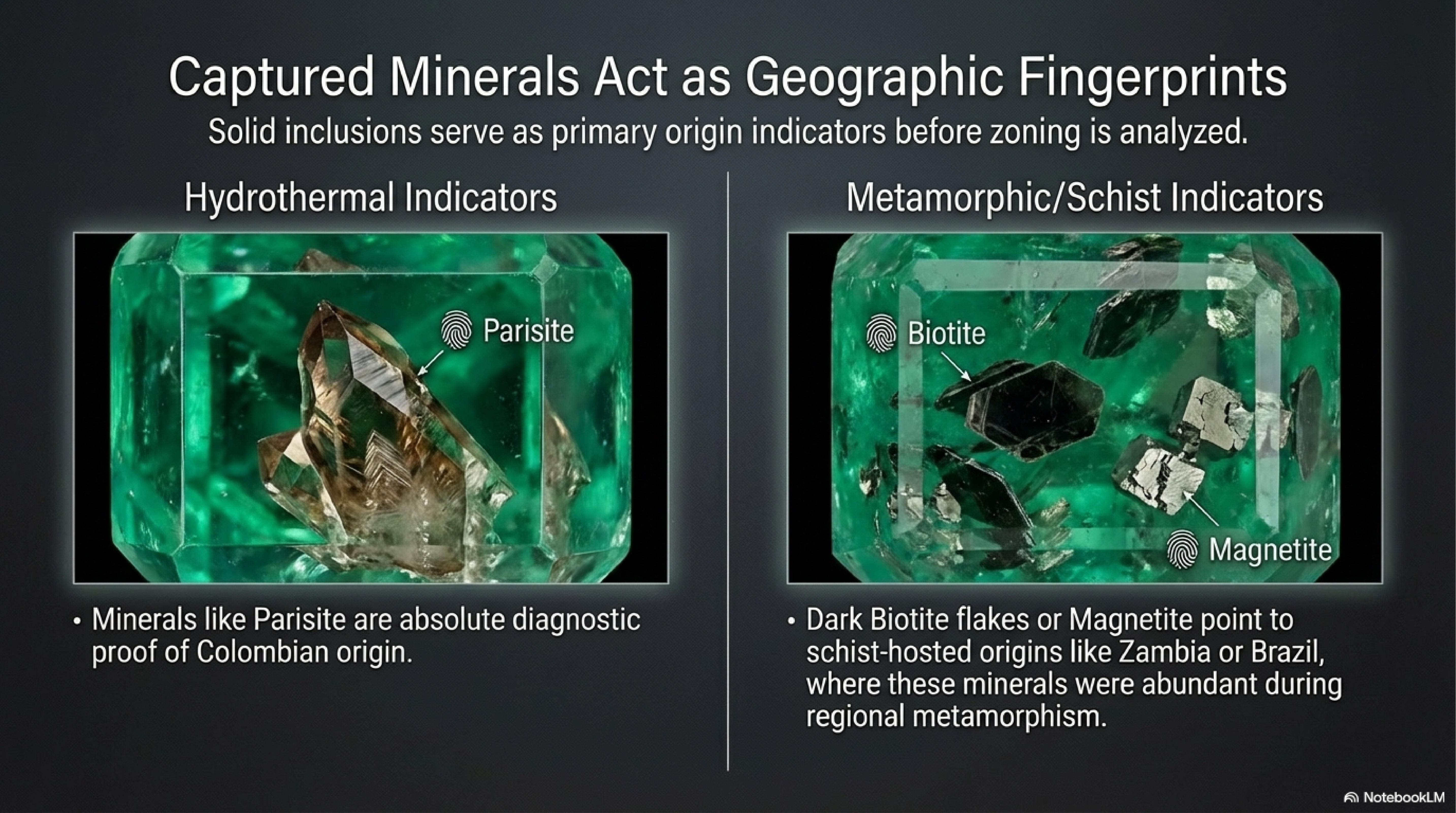 Chemical Fingerprinting of Emeralds