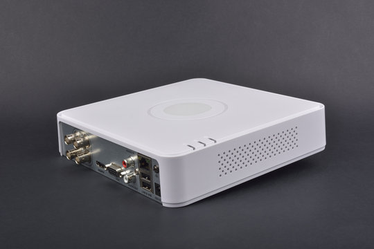 Hikvision Digital Video Recorder (DVR), used for recording and managing video footage from security cameras in surveillance systems.