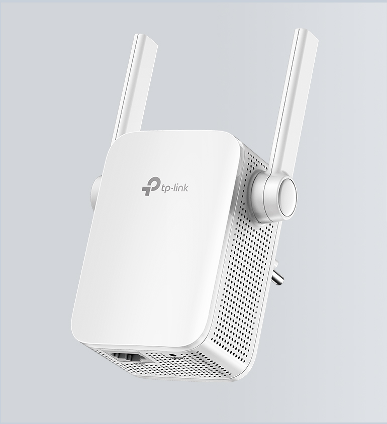 TP-Link access point device designed to extend wireless network coverage, mounted on a wall or ceiling.
