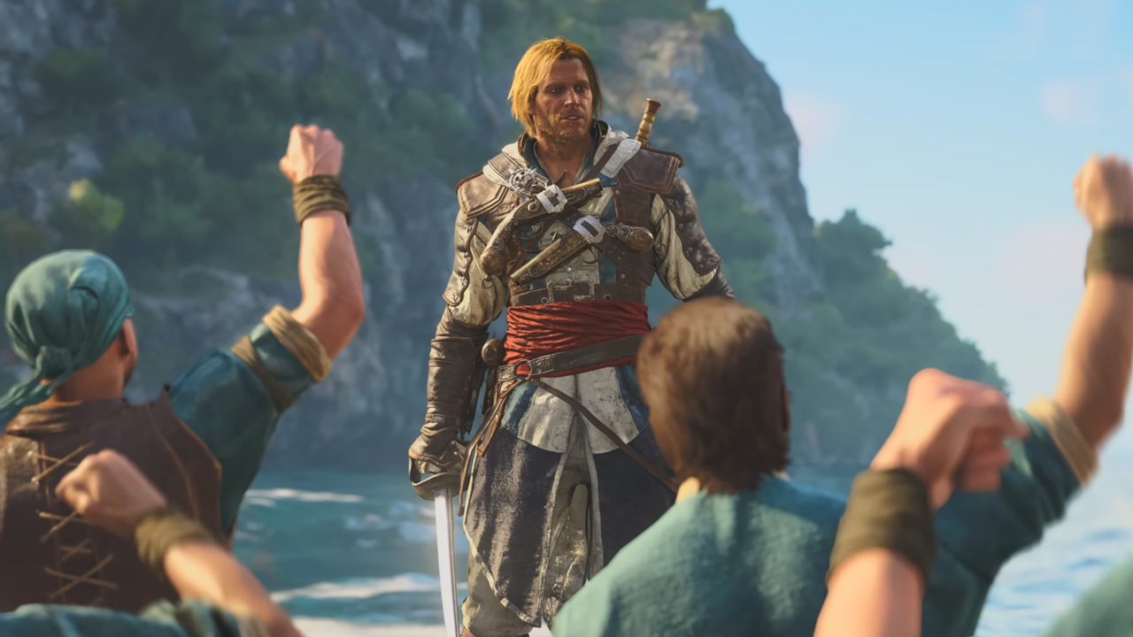 ¡Edward Kenway borracho sigue en Black Flag Resynced! Ubisoft confirma la juerga pirata - imagen
