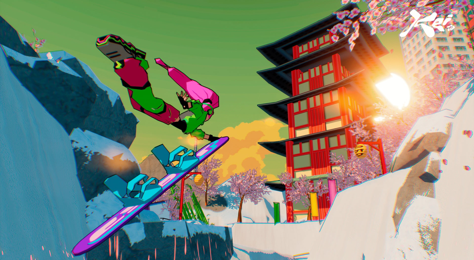 ¡Tremendo! Hyperyuki: La Fusión Épica de SSX Tricky y Tony Hawk en el Snowboard - imagen
