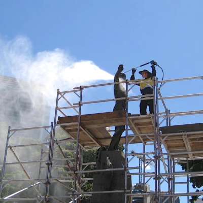 During Treatment- ICS conservators