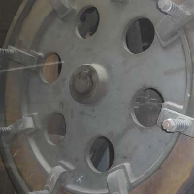 Internal machinery- Before treatment