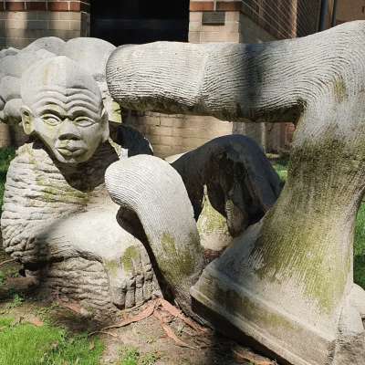 Before Treatment - Way of the Sage Sculpture