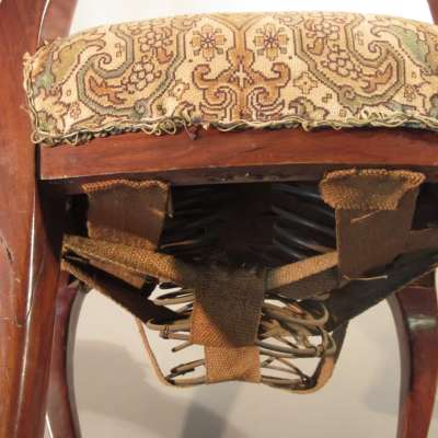 Before treatment: Springs blown and are loose 