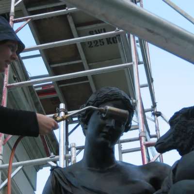 During treatment- Gov Phillip Fountain