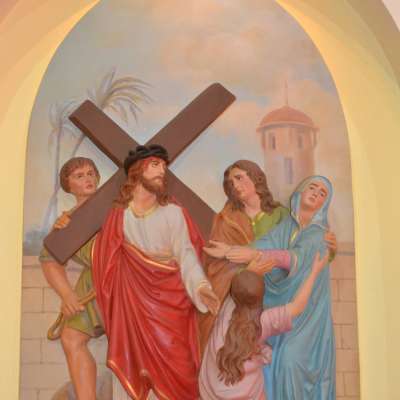 After treatment: Overview of one scene 