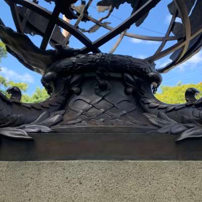 After Treatment - the base of the globe