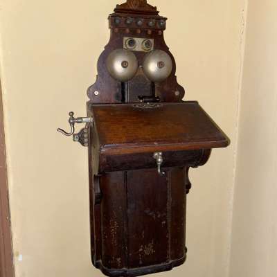 Telephone inside Strawberry Hill