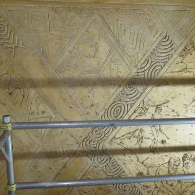 During Treatment- outline of the space 