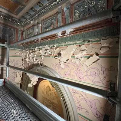 Before treatment- Western Wall and Southwest Corner