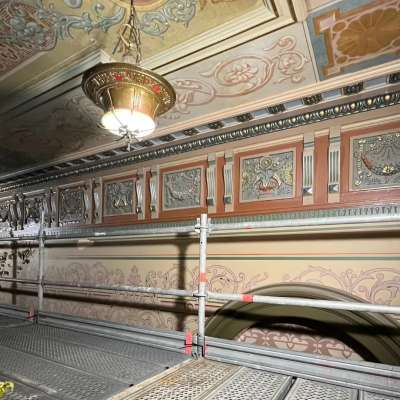 Overview of the space requiring conservation