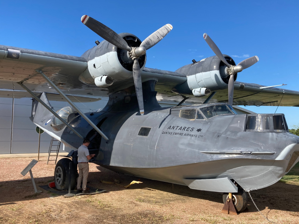 Aircraft at the Qantas Founders Museum