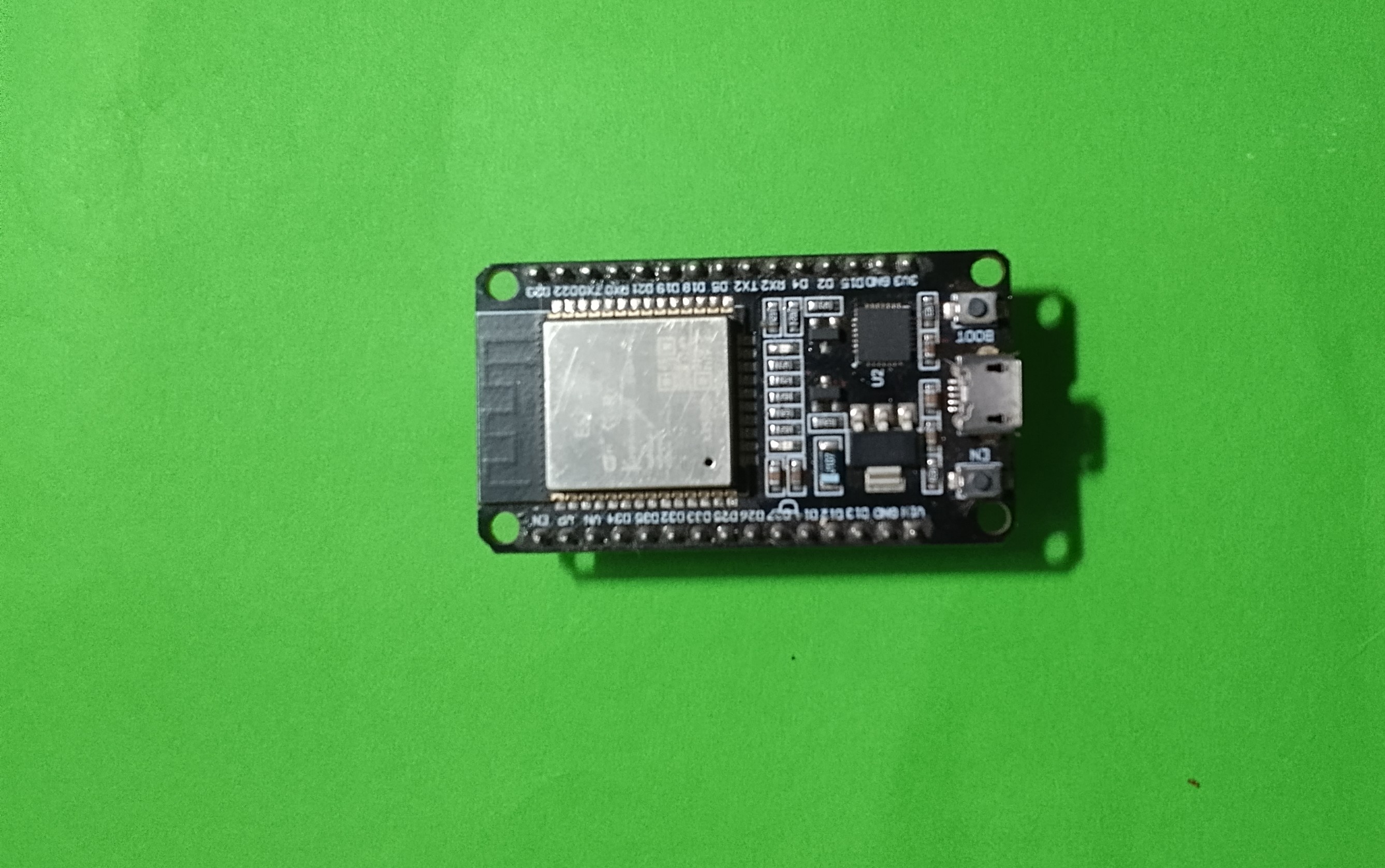 ESP32 utilizado na esteira