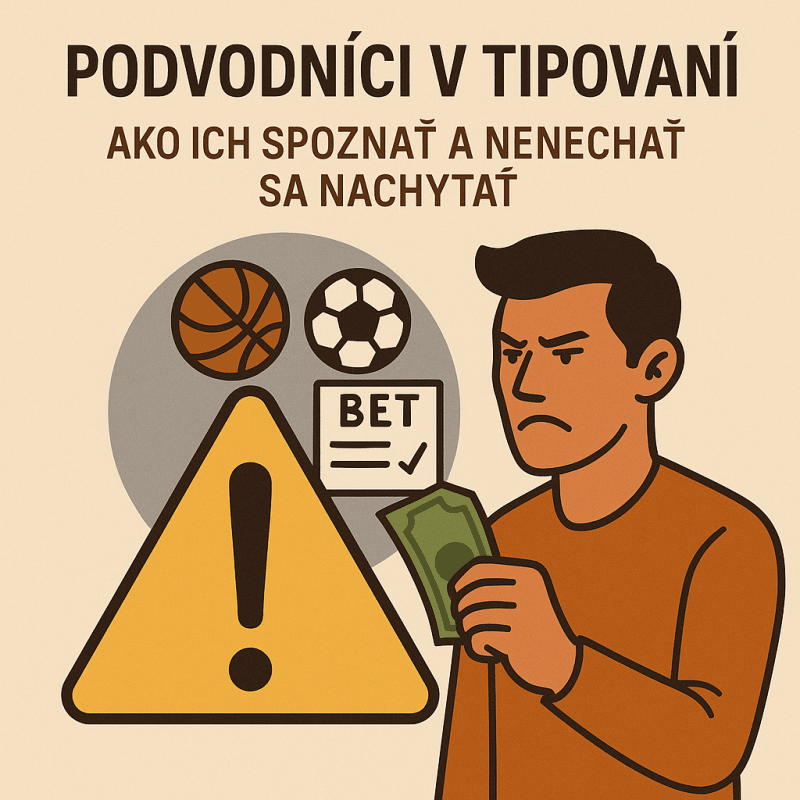 Podvodníci v tipovaní: ako ich spoznať a nenechať sa nachytať