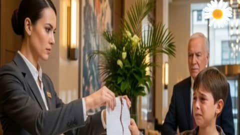 The manager tore up the poor boy’s voucher… not knowing the owner had seen everything.