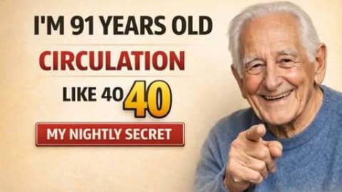 SENIORS: Eat this before bed to increase blood flow and improve circulation in your legs and feet in just 24 hours