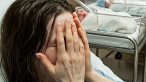 He abandoned her because she gave birth to quintuplets, calling them “a burden.”