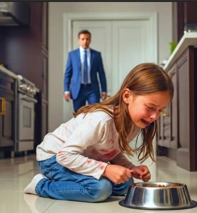 The Millionaire Discovers His Daughter Eating Dog Food — And the Reason Shocks Him…