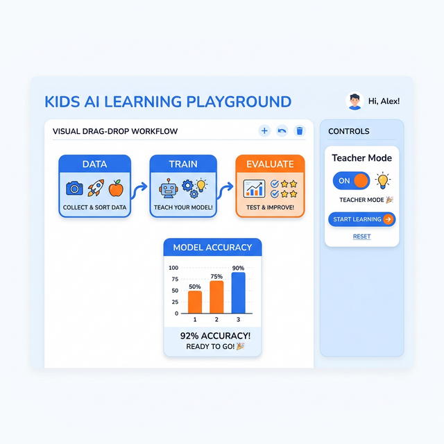 CurioAI Playground interface preview