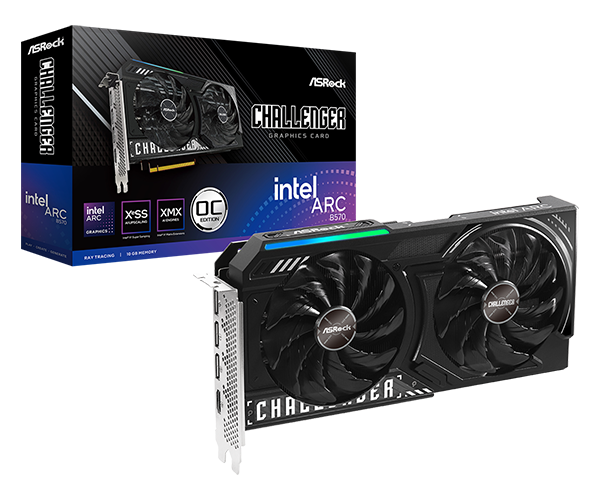 TARJETA DE VIDEO VGA ASROCK INTEL ARC B570