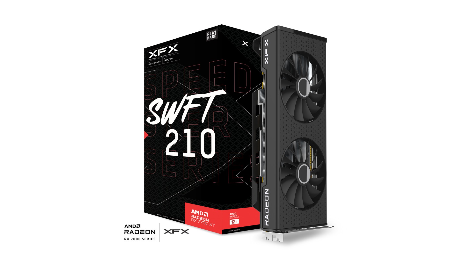 La XFX Speedster SWFT 210 Radeon RX 7700 XT