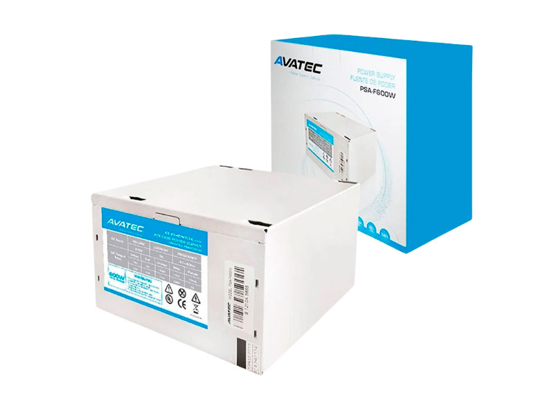 FUENTE DE PODER AVATEC 600W