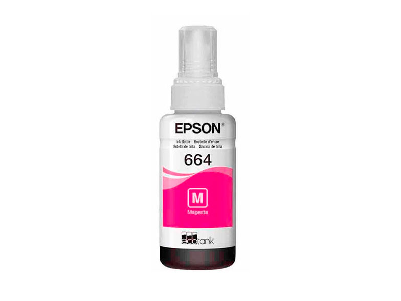Tinta Epson T664320 Magenta en botella