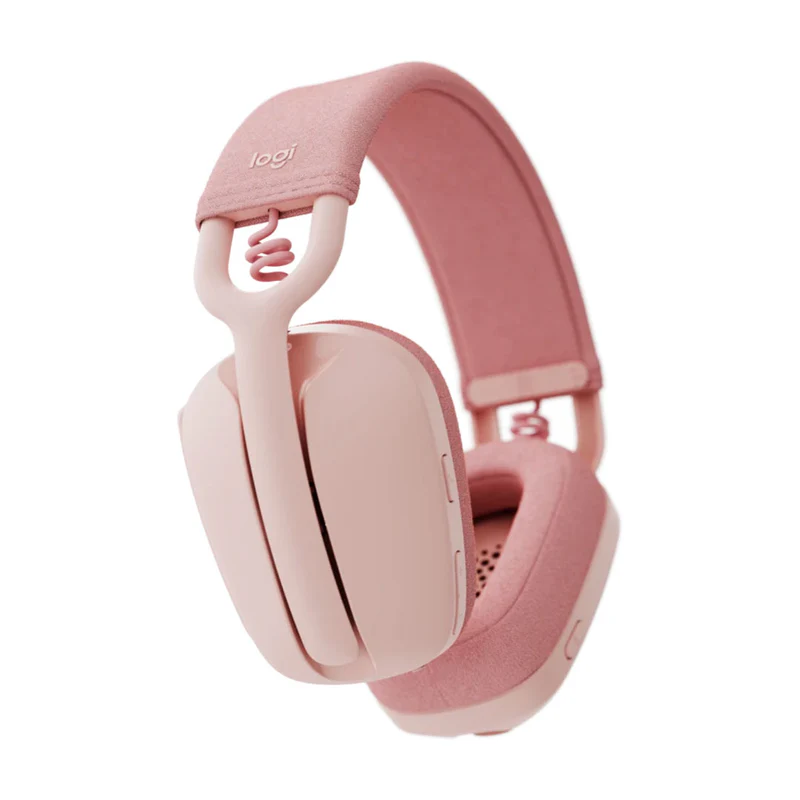 Audífono Logitech Zone Vibe 100 Bluetooth Rosado