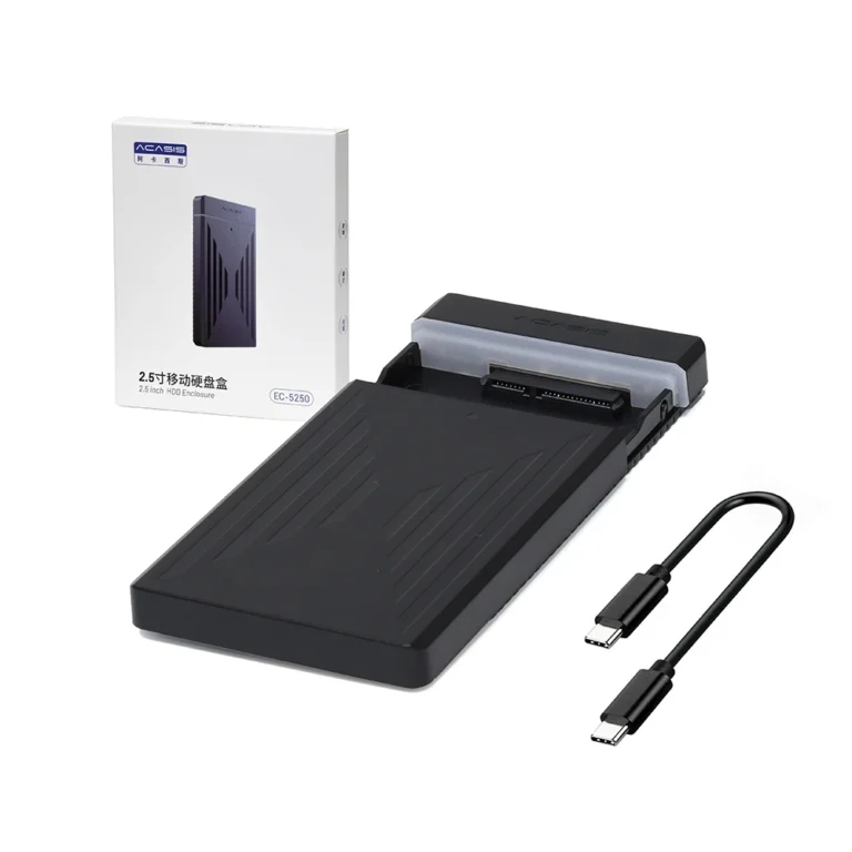 Case para Disco Duro SSD/HDD 2.5" SATA USB-C