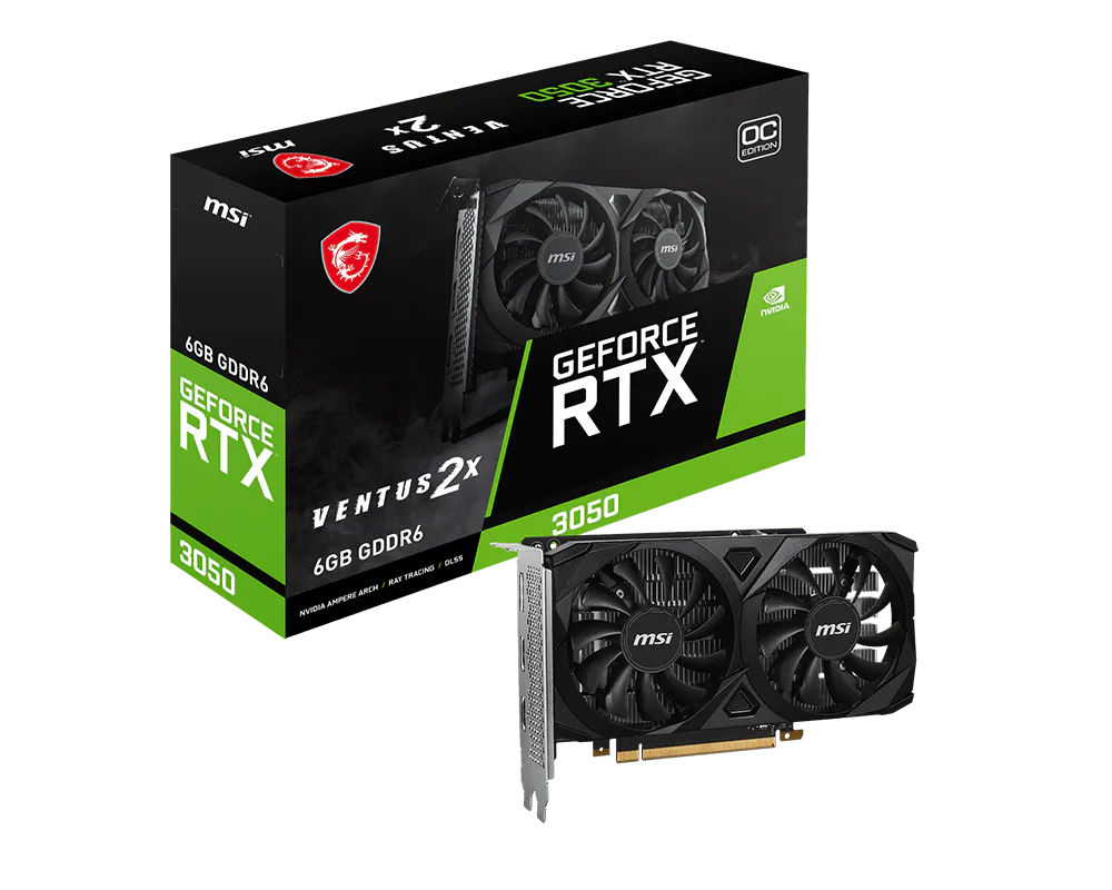 MSI RTX 3050 6GB
