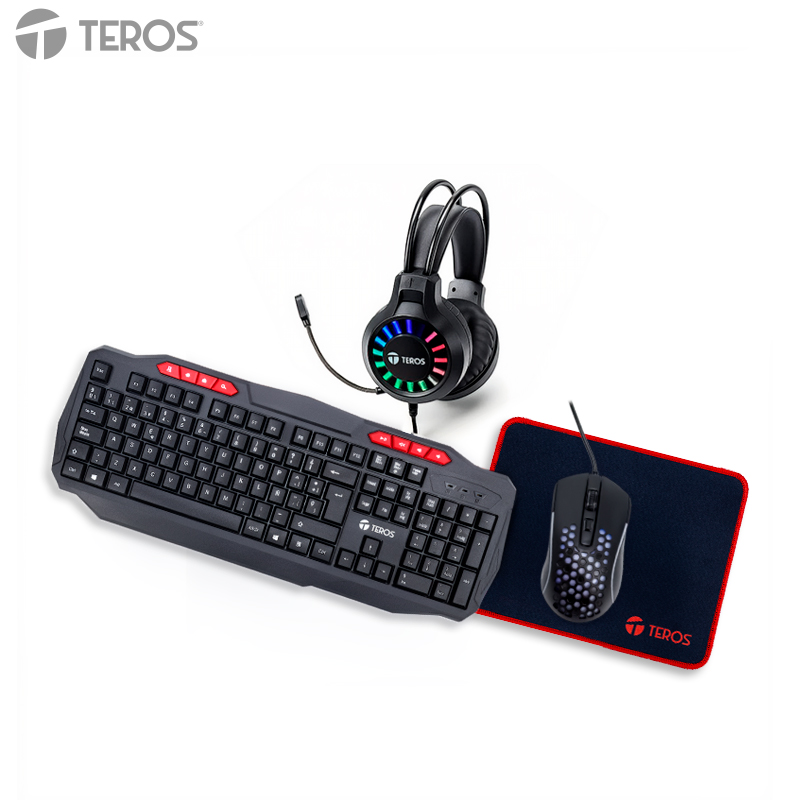 Kit Gamer TEROS TE-5014S 4 en 1