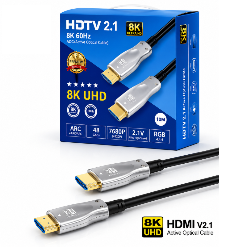 Cable hdmi 20 metros fibra optica