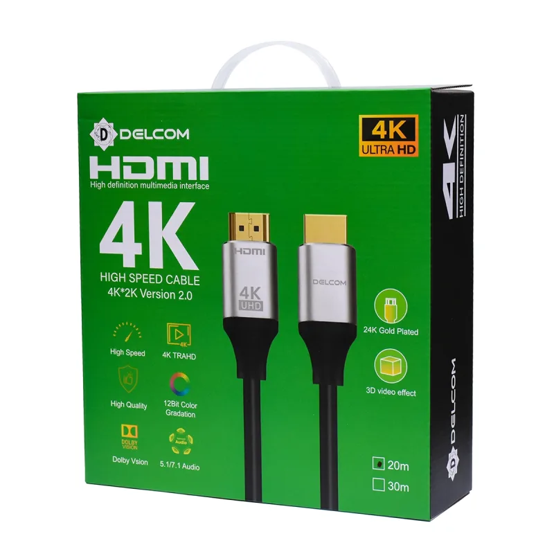 cable hdmi 20 metros 4k v2.0