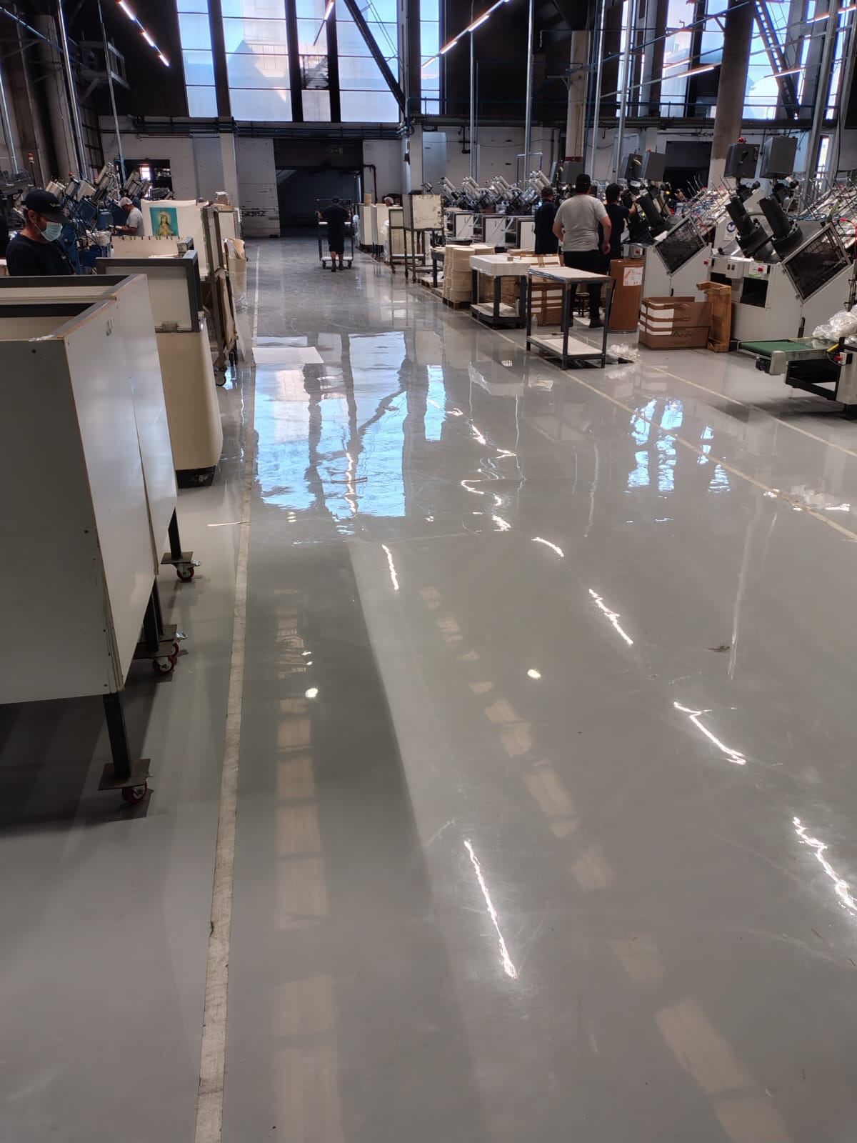 Piso autonivelante Seirepox MF — Vanni Chile