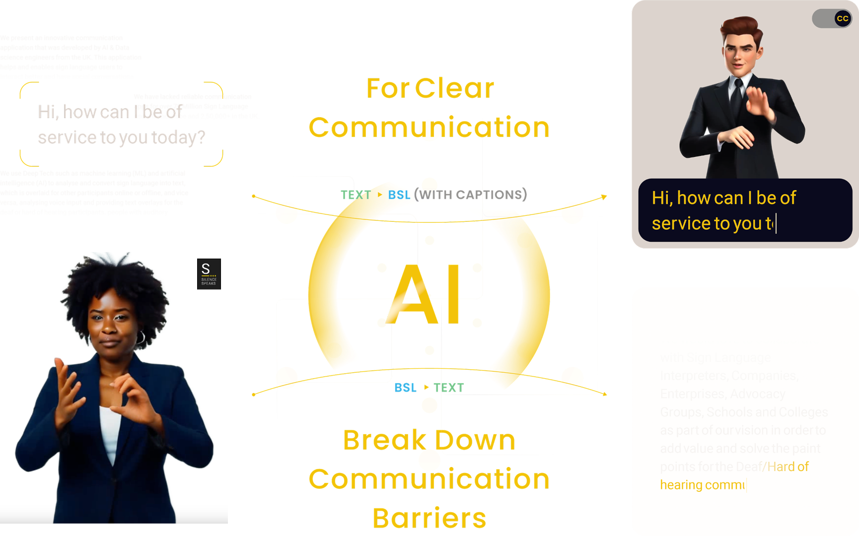 The image shows how our product works