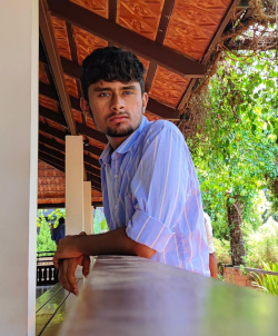 The portrait of Jayanth Srinivasan, Full-stack Software Developer.