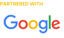 The Badge of Partnered with Google