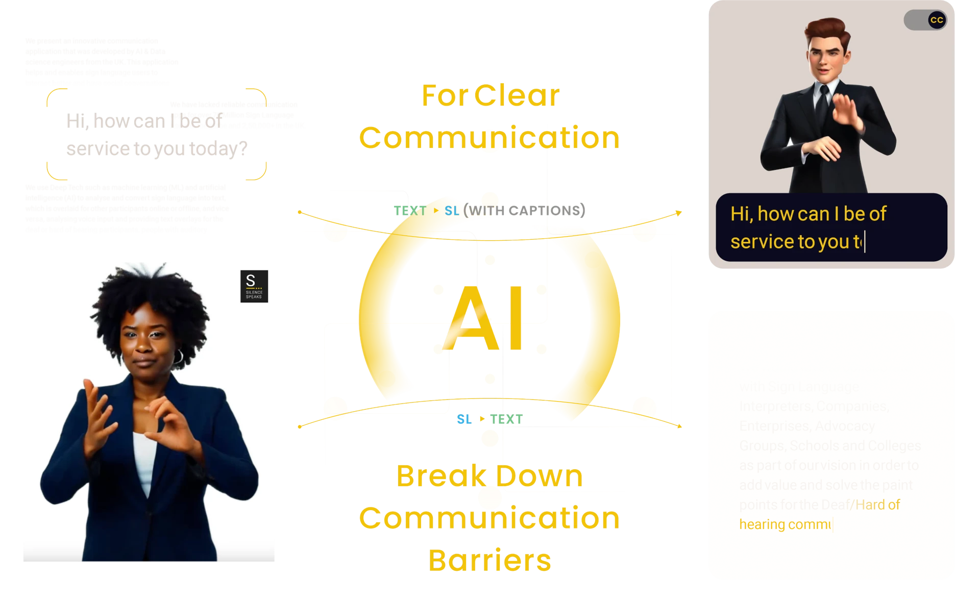 The image shows how our product works