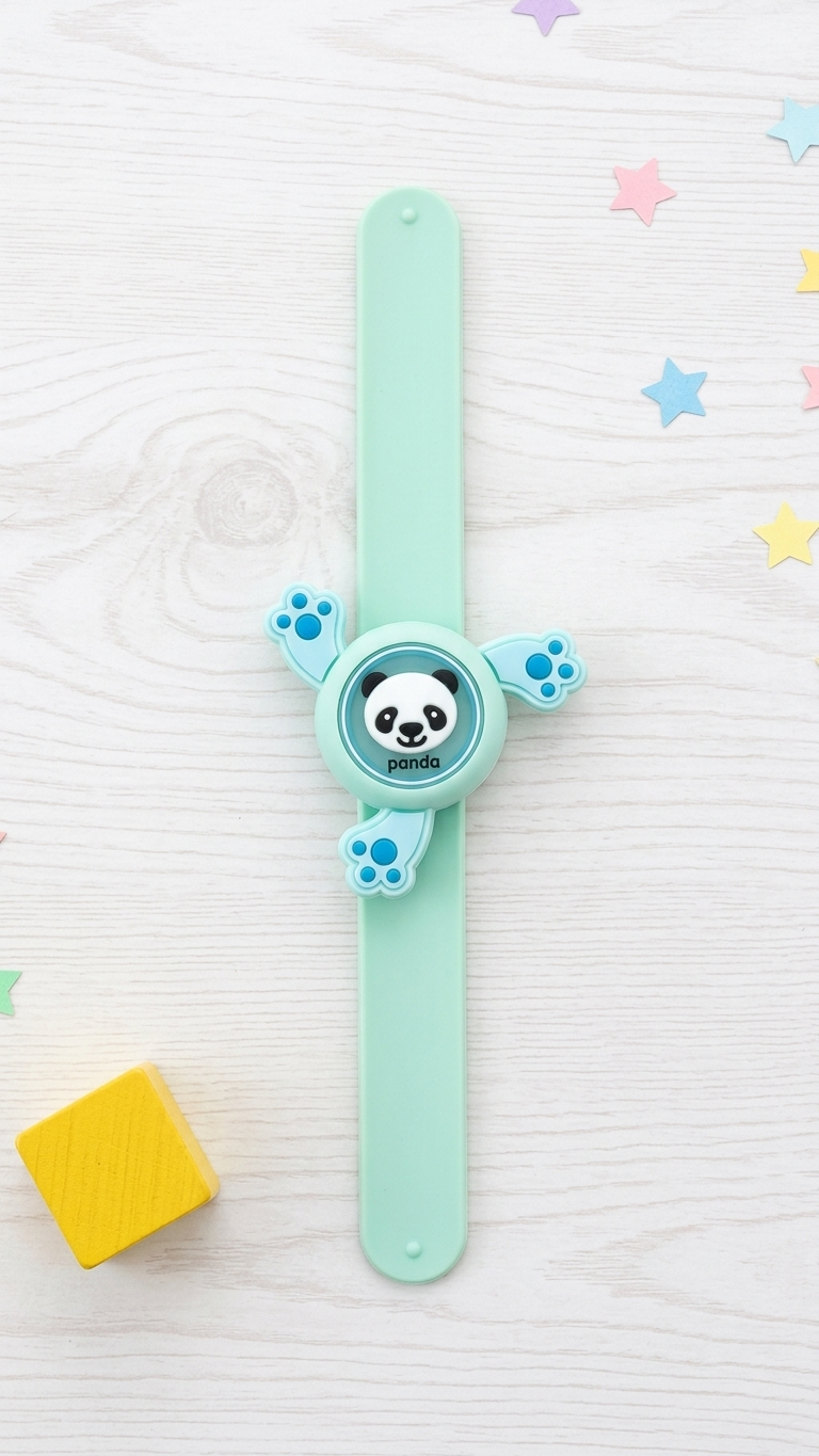 Cartoon Design LED Light Wristband Spinner