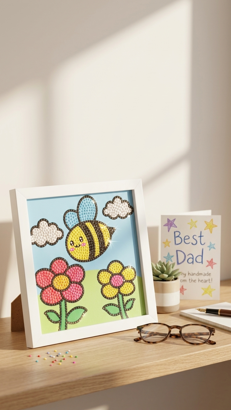 DIY Diamond Painting Kit for Kids - Creative Craft Gift