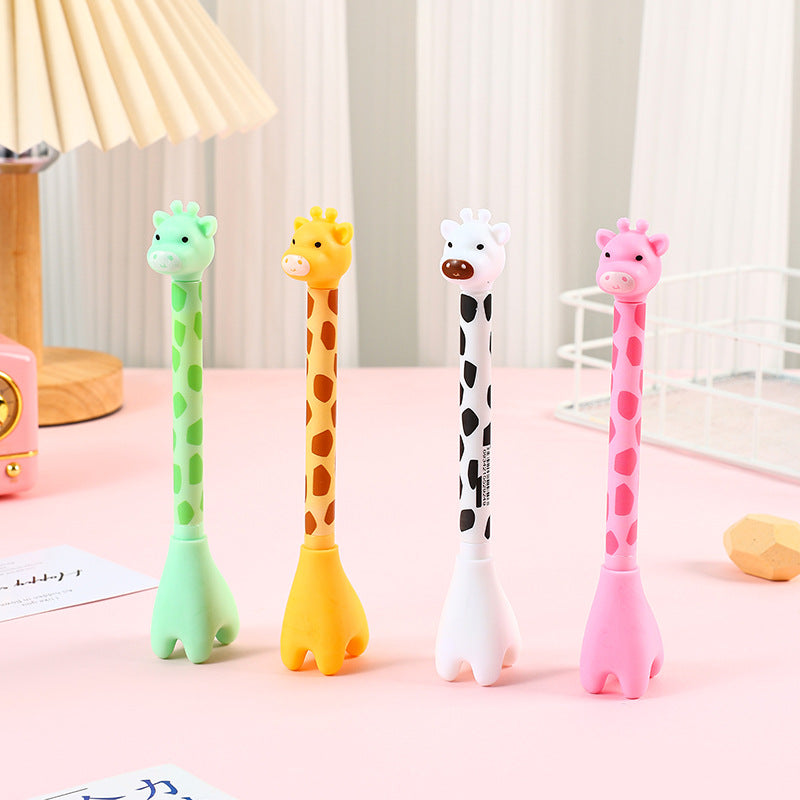 Giraffe Standing Pen for Kids - Cute Desk Accessory Gift