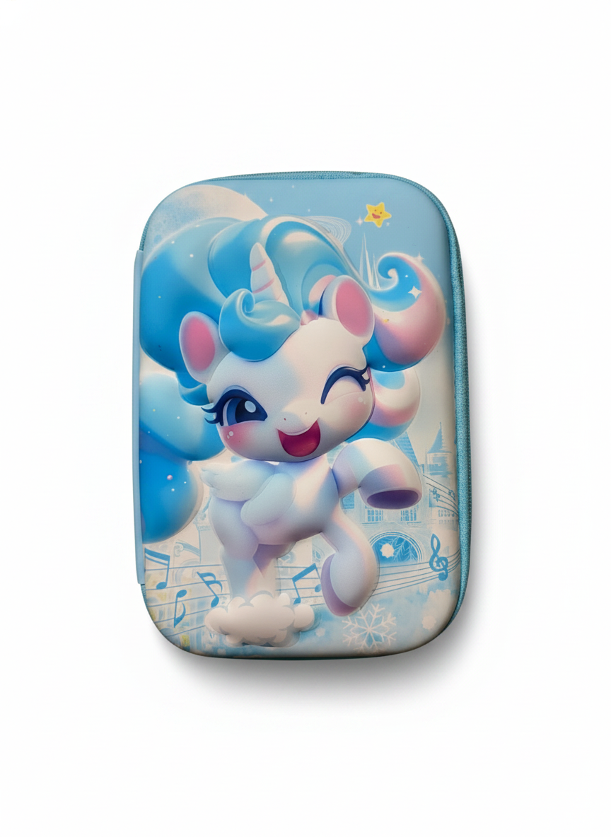 Kawaii Unicorn Pencil Case for Kids | School & Return Gift