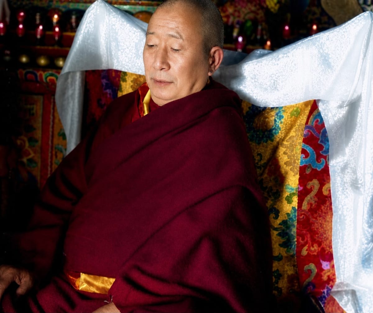 Portrait of Kongtul Tsephel Rinpoche