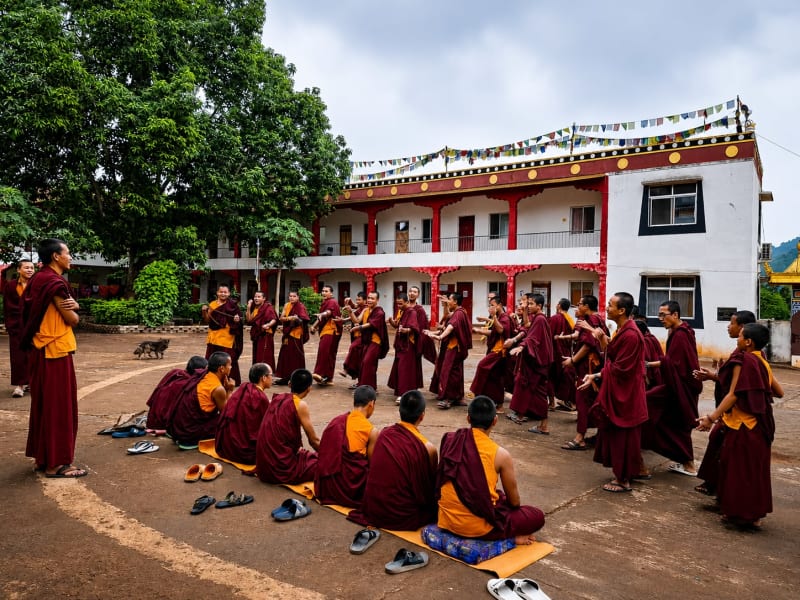 Monastic Philosophical Debate