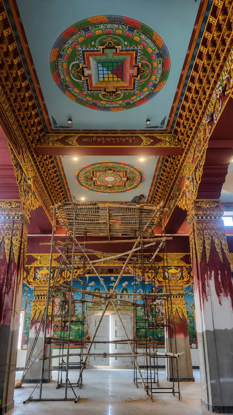 Zangdok Palri — Dundul Raptenling Monastery