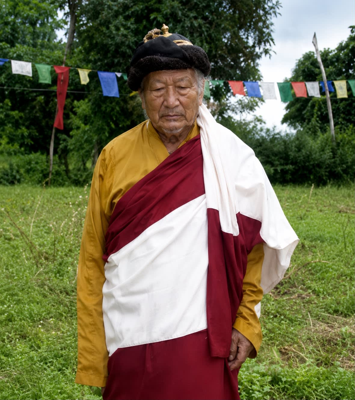 Portrait of Lama Jamphel Sherap Rinpoche