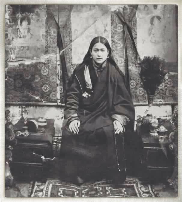 H.H. Dudjom Rinpoche in his youth