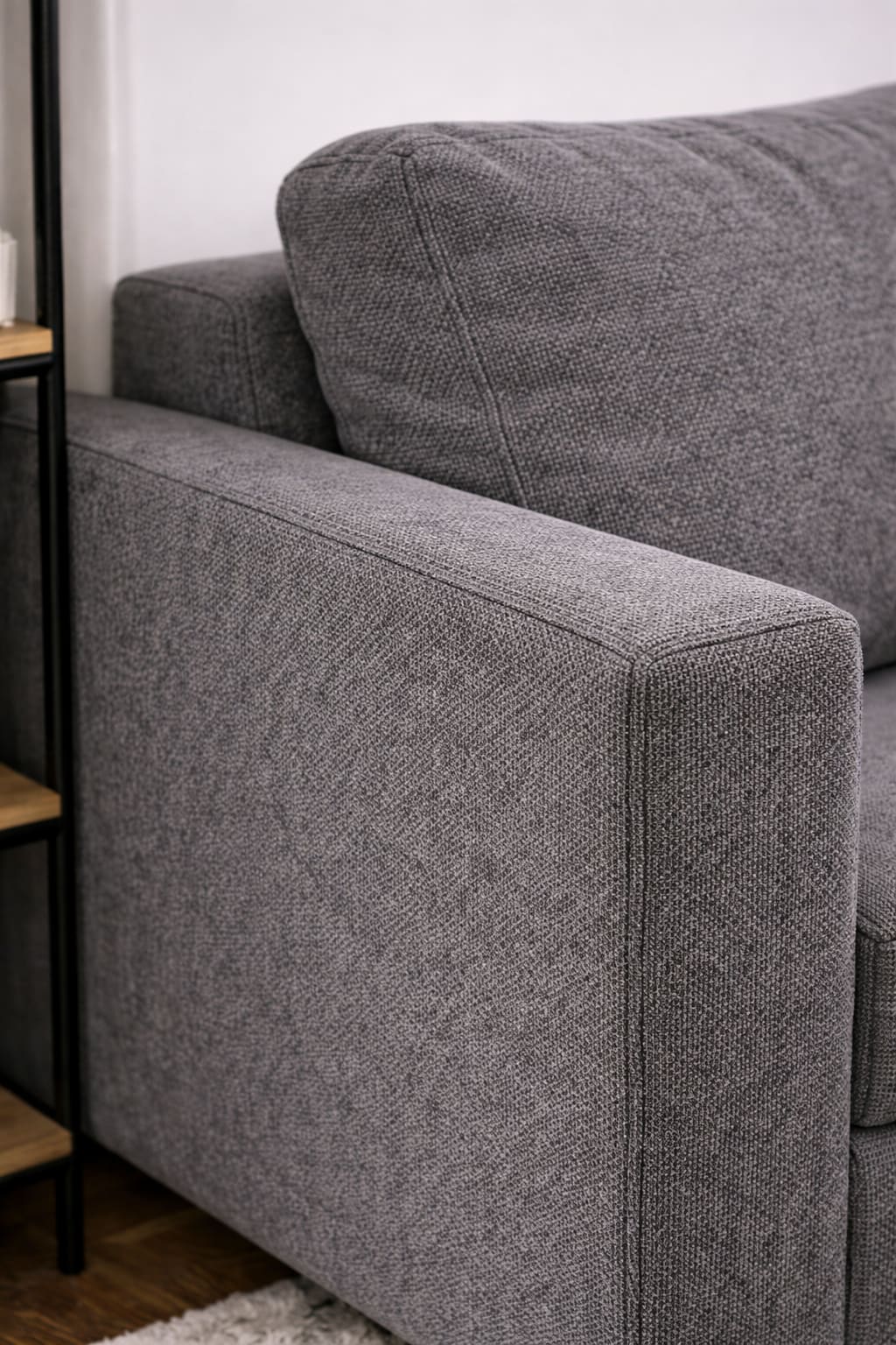 Sillón Chenille Metal