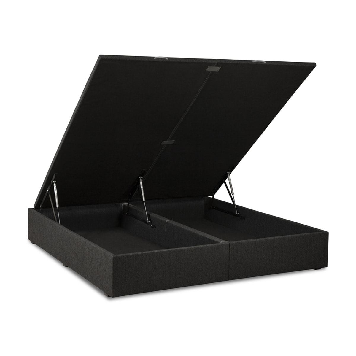 Cama baul chenille H gris oscuro